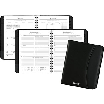AT-A-GLANCE Executive Weekly/Monthly Appointment Book, 6 7/8&quot; x 8 3/4&quot;, White, 2022